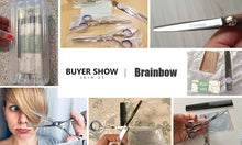 Load image into Gallery viewer, Brainbow 6 inch Cutting Thinning Styling Tool Hair Scissors Stainless Steel Salon Hairdressing Shears Regular Flat Teeth Blades