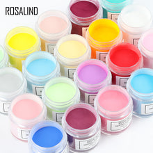 Load image into Gallery viewer, ROSALIND Dipping Powder Set Nail Holographic Glitter Dip Powder Nails Set For Manicure Gel Nail Polish 10g Chrome Pigment Powder