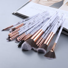 Load image into Gallery viewer, 5/15Pcs Makeup Brushes Tool Set Cosmetic Powder Eye Shadow Foundation Blush Blending Beauty Make Up Brush Maquiagem