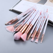 Load image into Gallery viewer, 5/15Pcs Makeup Brushes Tool Set Cosmetic Powder Eye Shadow Foundation Blush Blending Beauty Make Up Brush Maquiagem