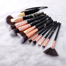 Load image into Gallery viewer, 5/15Pcs Makeup Brushes Tool Set Cosmetic Powder Eye Shadow Foundation Blush Blending Beauty Make Up Brush Maquiagem