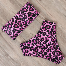 Load image into Gallery viewer, Bandage bikini maillot de bain femmes maillots de bain taille haute bikini ensemble 2019 maillot de bain push up maillot de bain femme beachwear