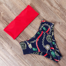 Load image into Gallery viewer, Bandage bikini maillot de bain femmes maillots de bain taille haute bikini ensemble 2019 maillot de bain push up maillot de bain femme beachwear