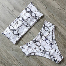 Load image into Gallery viewer, Bandage bikini maillot de bain femmes maillots de bain taille haute bikini ensemble 2019 maillot de bain push up maillot de bain femme beachwear