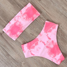 Load image into Gallery viewer, Bandage bikini maillot de bain femmes maillots de bain taille haute bikini ensemble 2019 maillot de bain push up maillot de bain femme beachwear