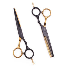 Load image into Gallery viewer, Hairdressing Scissors Hair Professional Thinning Shears Set Hair Cutting Scissors Barber Scissors 440C Japan A1029
