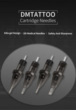 Load image into Gallery viewer, Cartridge Tattoo Needles RL RS RM M1 Disposable Sterilized Safety Tattoo Needle for Cartridge Machines Grips
