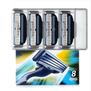 4pcs/lot Excellent Shaving 5 Layers Razor Blades Compatible for Gillette Fusion For Men Face Care or Mache 3