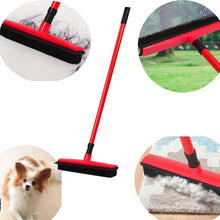 Load image into Gallery viewer, Floor Hair broom Dust Scraper  &amp; Pet rubber Brush Carpet carpet cleaner Sweeper No Hand Wash Mop Clean Wipe Window tool
