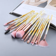 Load image into Gallery viewer, 5/15Pcs Makeup Brushes Tool Set Cosmetic Powder Eye Shadow Foundation Blush Blending Beauty Make Up Brush Maquiagem
