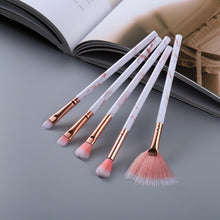 Load image into Gallery viewer, 5/15Pcs Makeup Brushes Tool Set Cosmetic Powder Eye Shadow Foundation Blush Blending Beauty Make Up Brush Maquiagem
