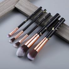 Load image into Gallery viewer, 5/15Pcs Makeup Brushes Tool Set Cosmetic Powder Eye Shadow Foundation Blush Blending Beauty Make Up Brush Maquiagem
