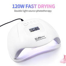 Load image into Gallery viewer, 120W SUNX PLUS UV LED Lamp Nail dryer For All Gels 36 LEDs Dryer Lamp Polish Sun Light Timer 10/30/60s For Nail Dryer
