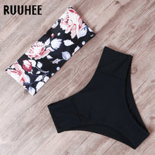 Load image into Gallery viewer, Bandage bikini maillot de bain femmes maillots de bain taille haute bikini ensemble 2019 maillot de bain push up maillot de bain femme beachwear
