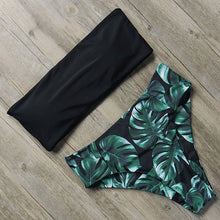 Load image into Gallery viewer, Bandage bikini maillot de bain femmes maillots de bain taille haute bikini ensemble 2019 maillot de bain push up maillot de bain femme beachwear
