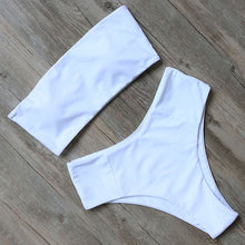 Load image into Gallery viewer, Bandage bikini maillot de bain femmes maillots de bain taille haute bikini ensemble 2019 maillot de bain push up maillot de bain femme beachwear
