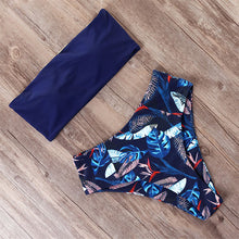 Load image into Gallery viewer, Bandage bikini maillot de bain femmes maillots de bain taille haute bikini ensemble 2019 maillot de bain push up maillot de bain femme beachwear
