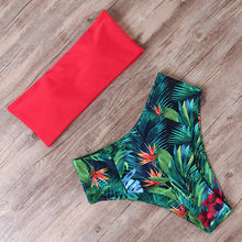 Load image into Gallery viewer, Bandage bikini maillot de bain femmes maillots de bain taille haute bikini ensemble 2019 maillot de bain push up maillot de bain femme beachwear
